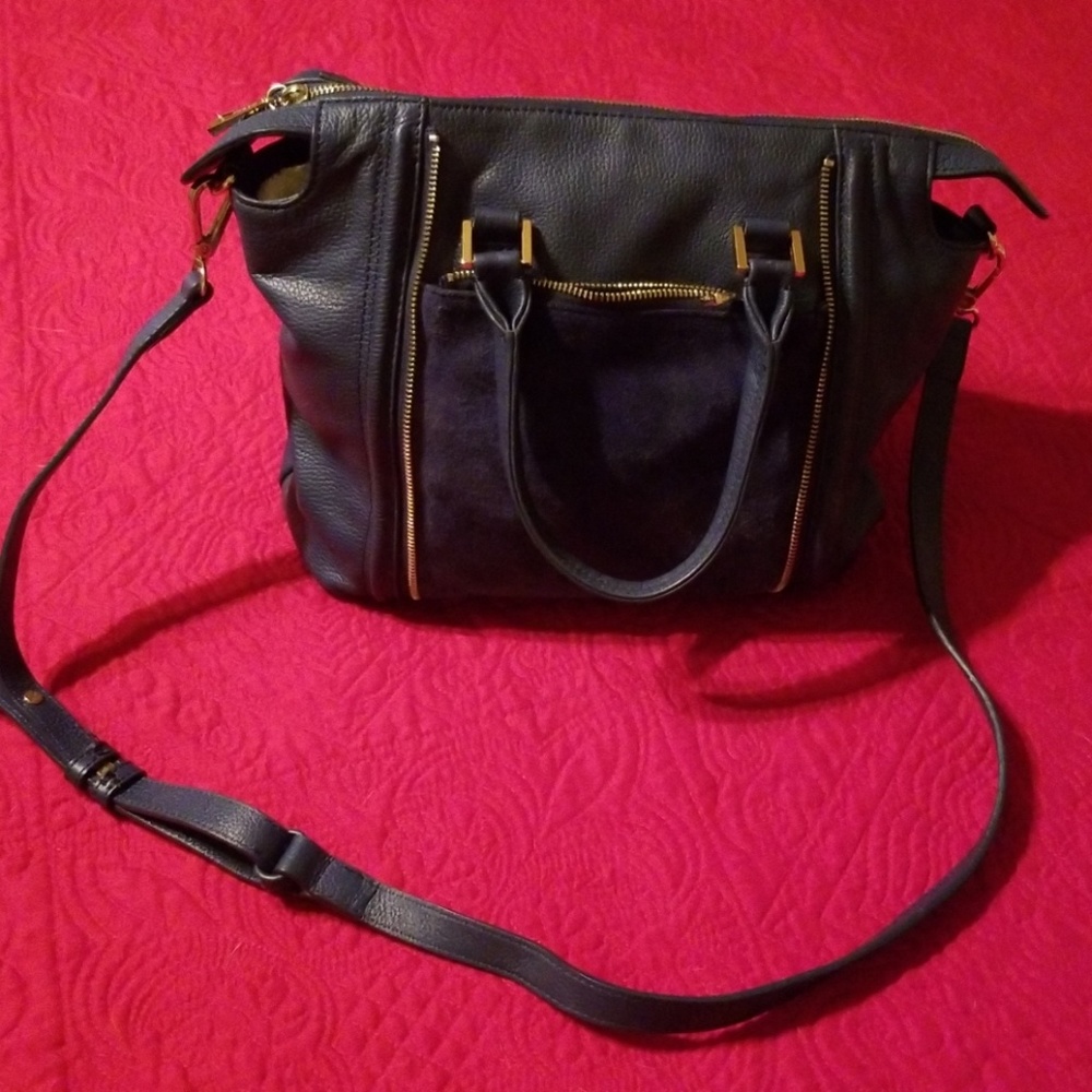 Kelsi Dagger leather/suede handbag